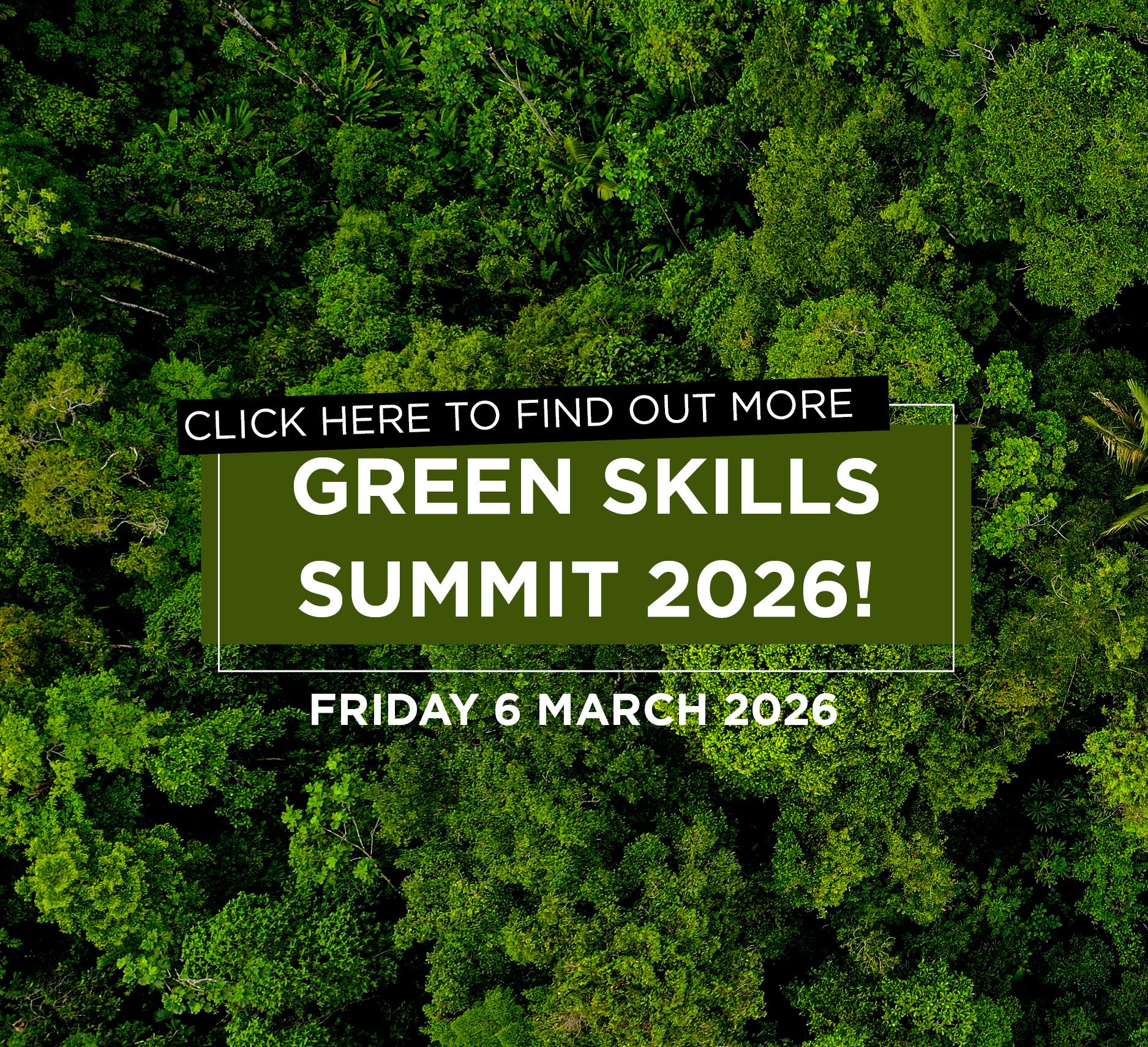 Green skills summit banner