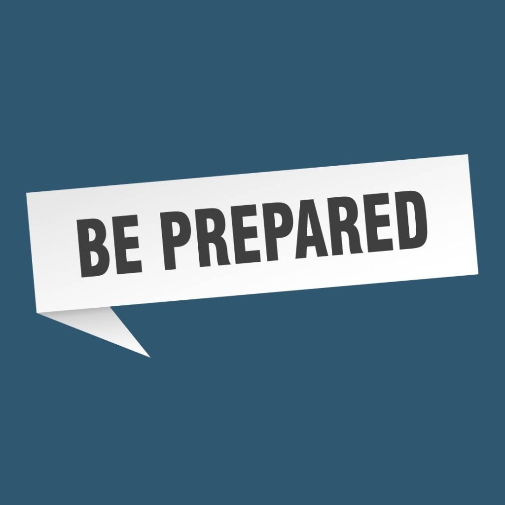 Be prepared for your college open event