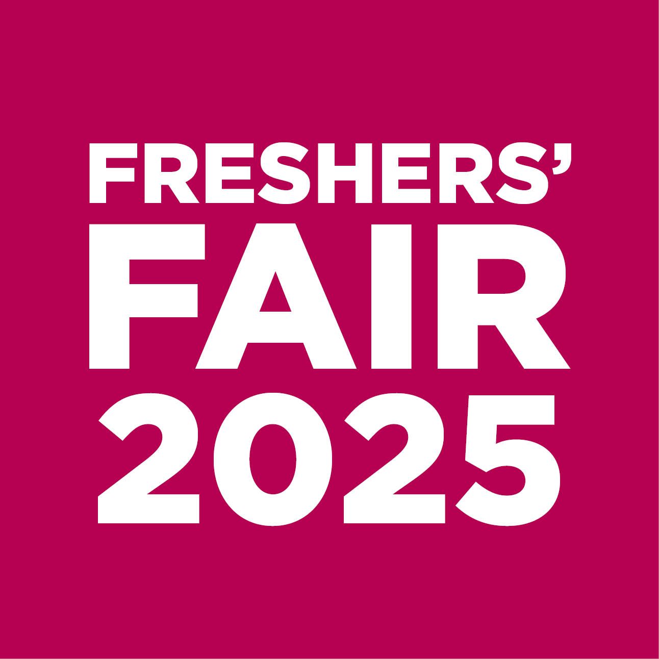 Freshers' Fair 2025