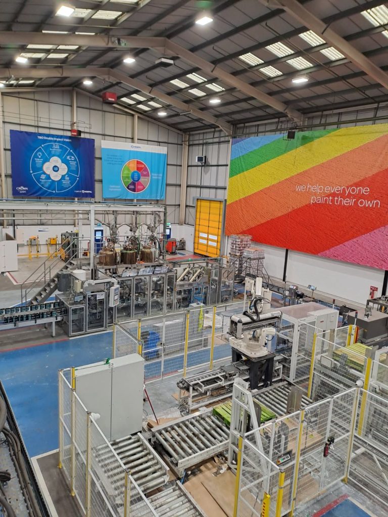 Crown Paints factory