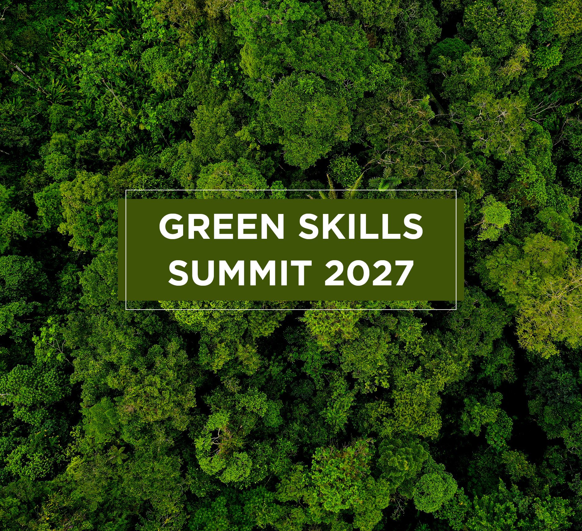 Green skills summit banner