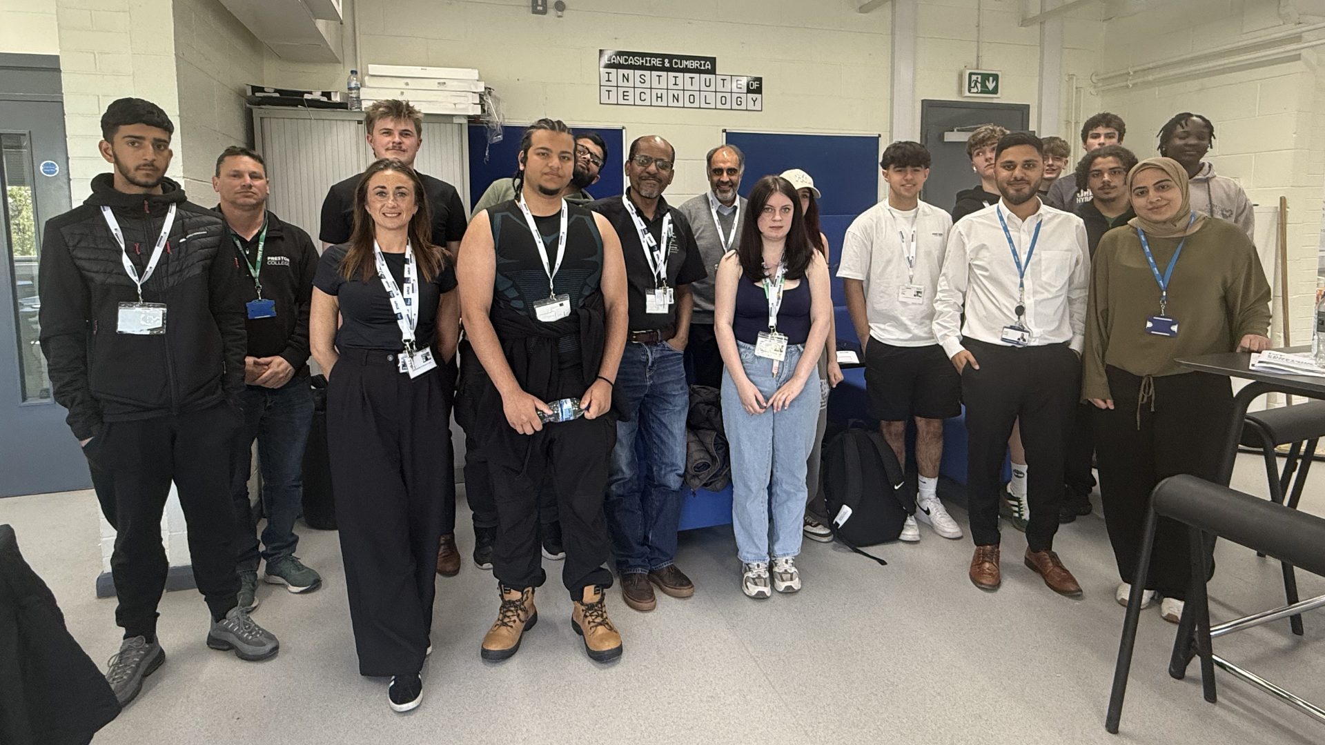 Lancashire & Cumbria IoT Construction Skills Day Inspires Future Workforce at Preston College