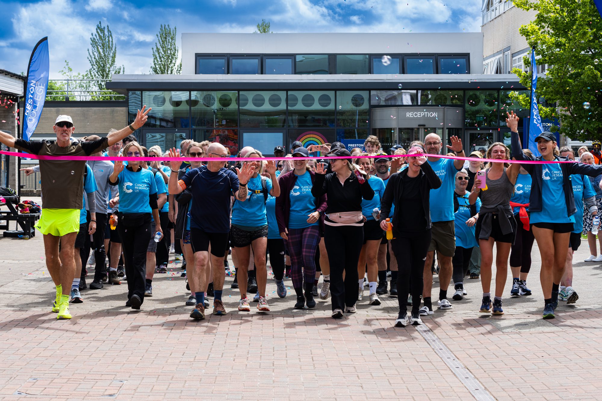 Preston College Raises over £17,000 for Cancer Research in ‘Hope 52’ Challenge
