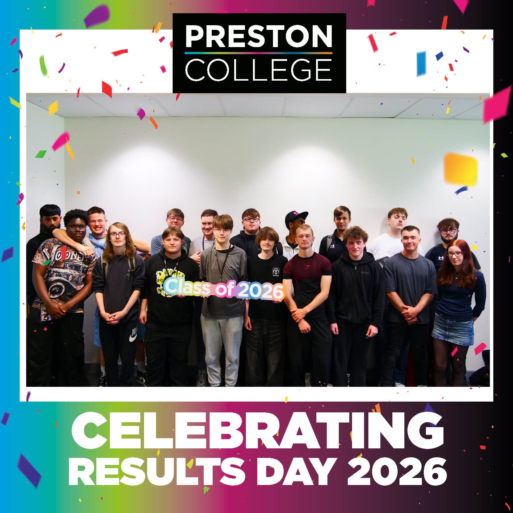 Preston College Celebrates Outstanding Student Achievement on Results Day